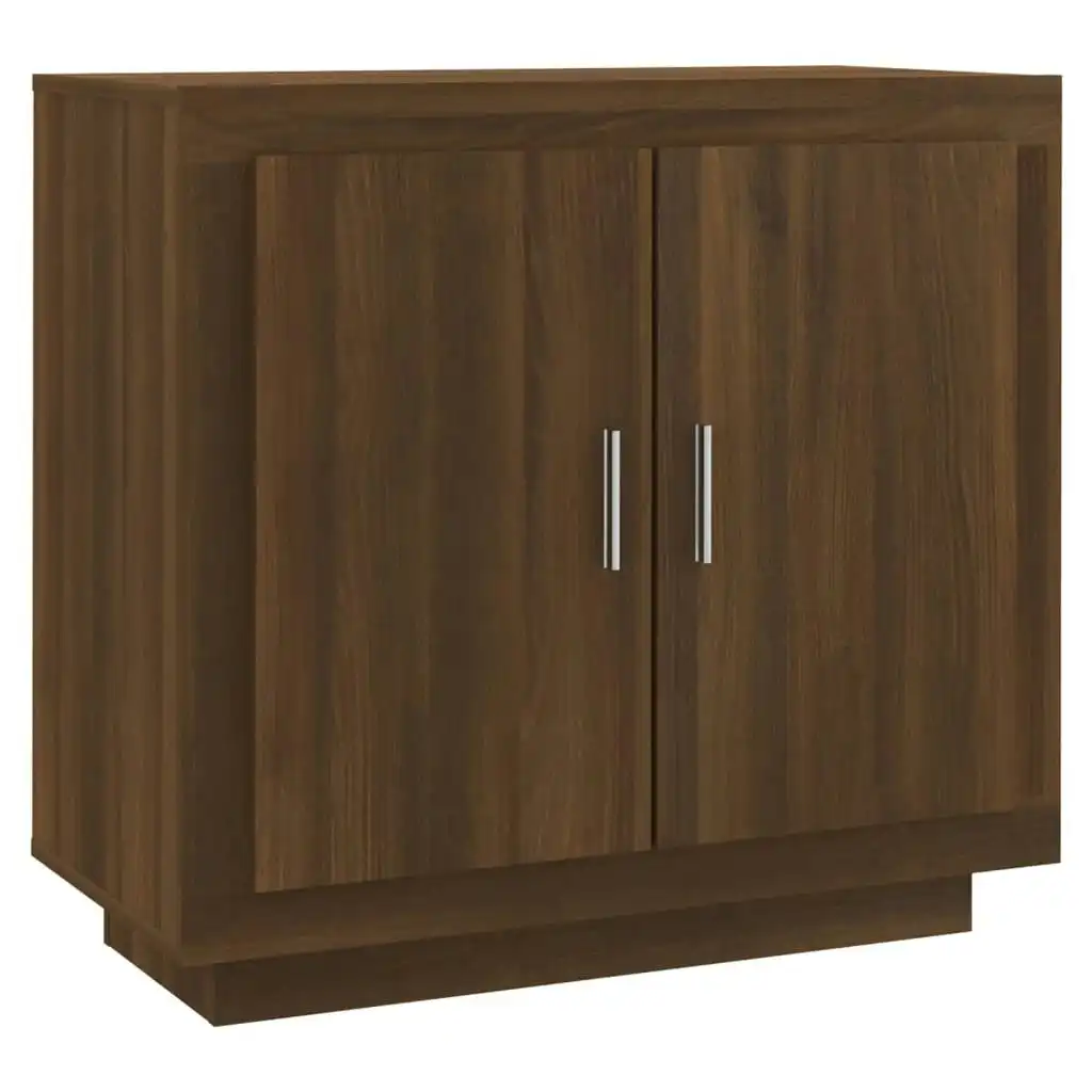 Sideboard Brown Oak 80x40x75 cm Engineered Wood 817236