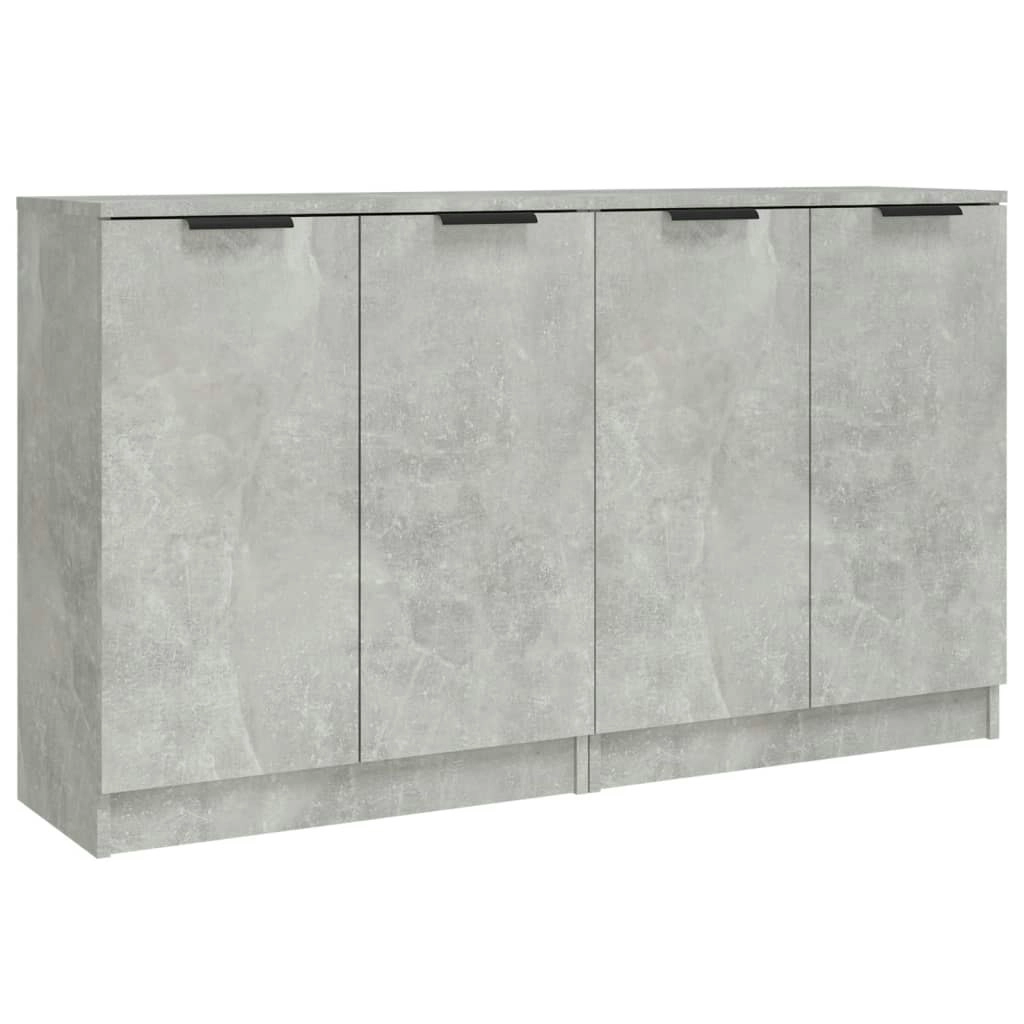 Sideboards 2 pcs Concrete Grey 60x30x70 cm Engineered Wood 3115775