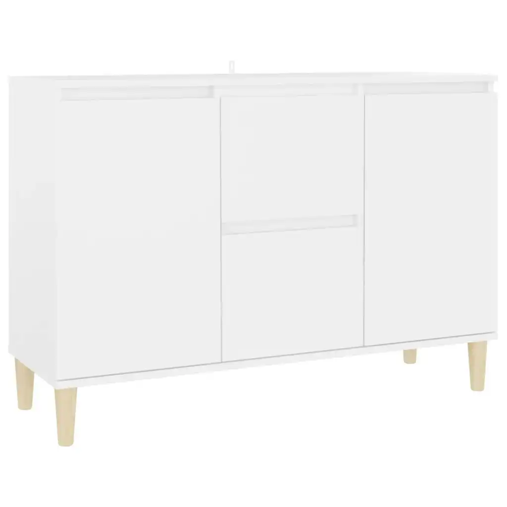 Sideboard White 101x35x70 cm Engineered Wood 806103