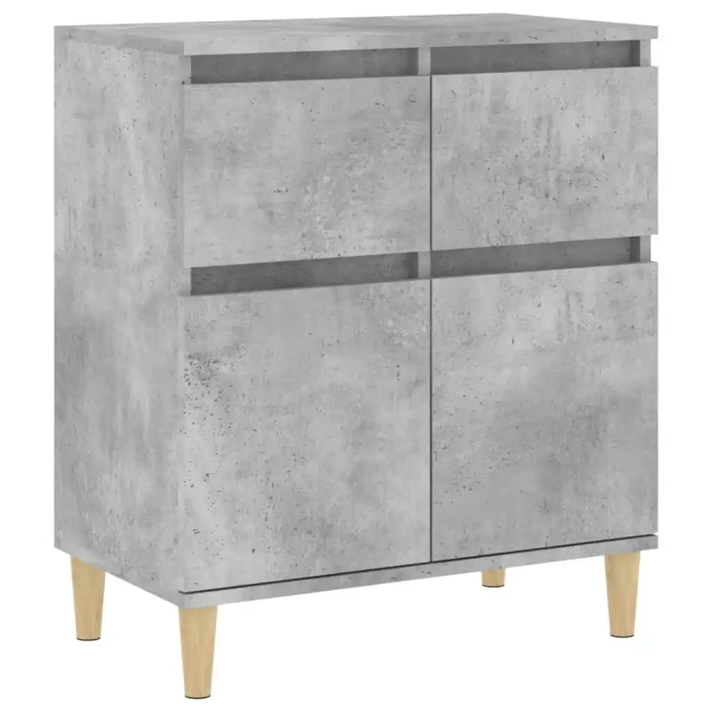 Sideboard Concrete Grey 60x35x70 cm Engineered Wood 819680