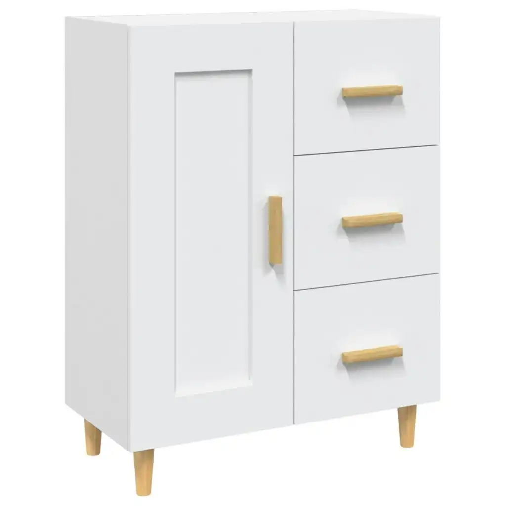 Sideboard White 69.5x34x90 cm Engineered Wood 812222