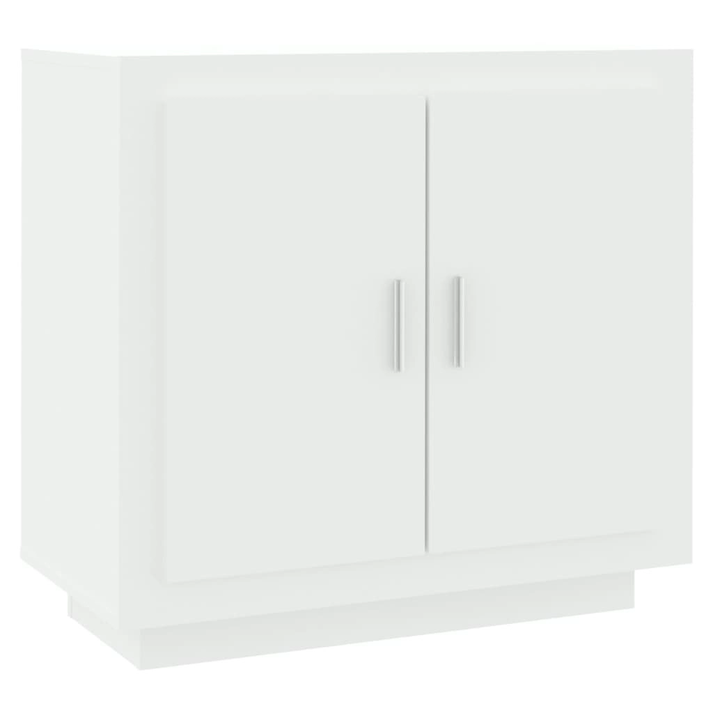 Sideboard White 80x40x75 cm Engineered Wood 811817