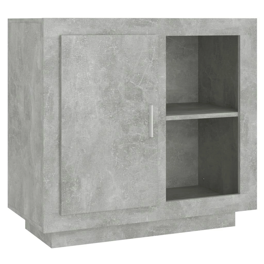 Sideboard Concrete Grey 80x40x75 cm 811830