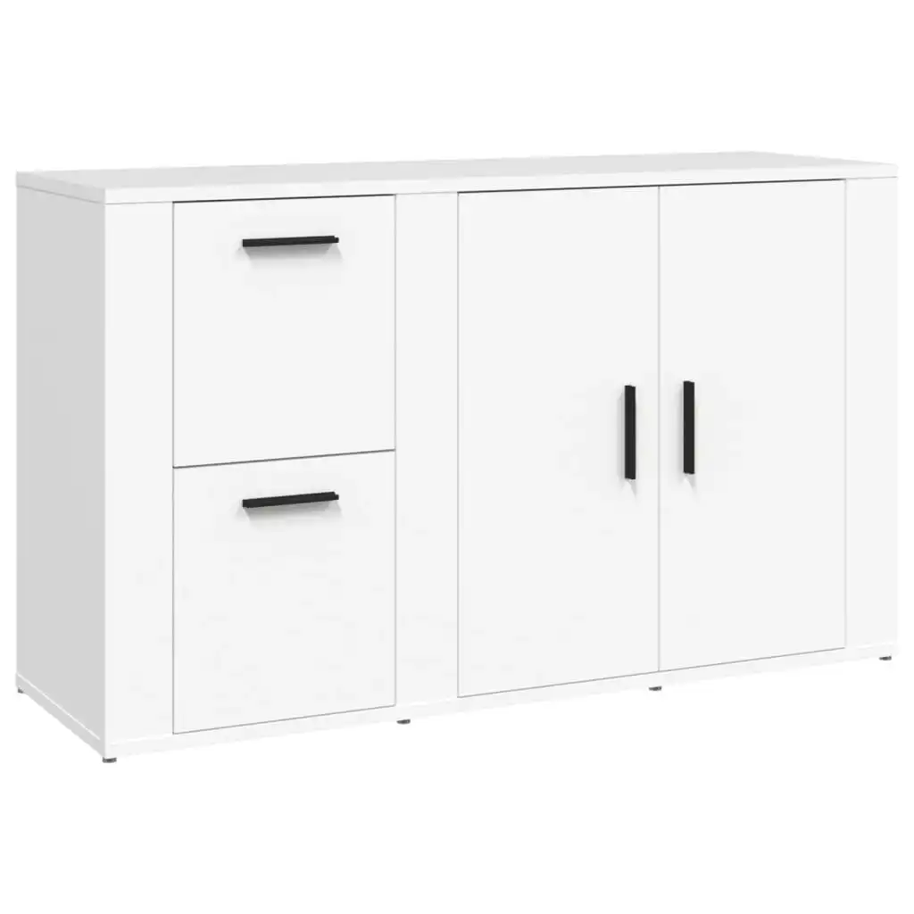 Sideboard White 100x33x59.5 cm Engineered Wood 820996