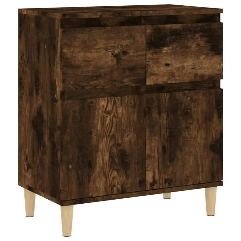 Sideboard Smoked Oak 60x35x70 cm Engineered Wood 819681