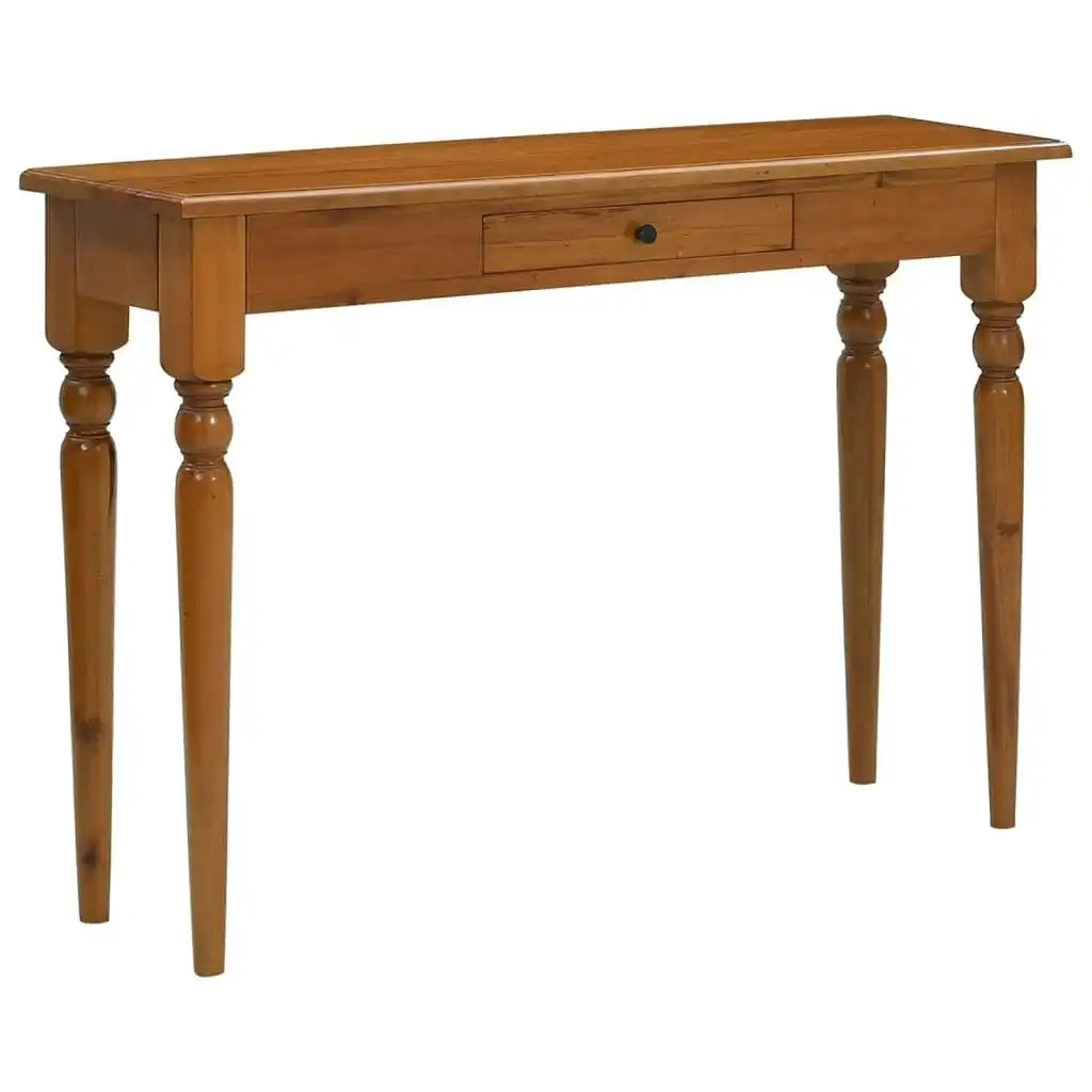 Console Table 110x30x75 cm Solid Mahogany Wood 332867