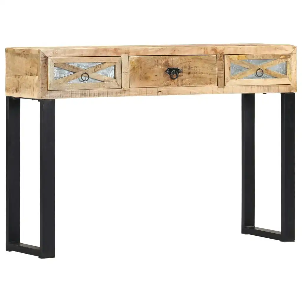 Console Table 110x30x76 cm Solid Mango Wood 282761