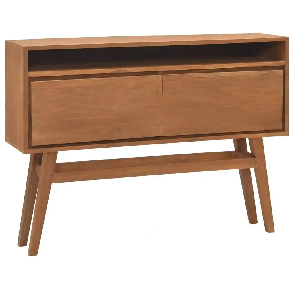 Console Table 110x30x79 cm Solid Teak Wood 326136