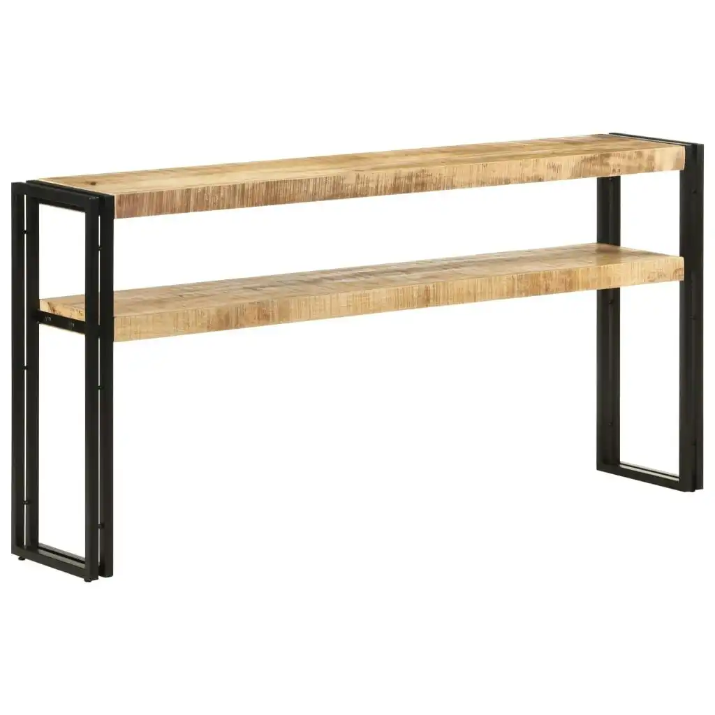 Console Table 150x30x75 cm Rough Mango Wood 321102