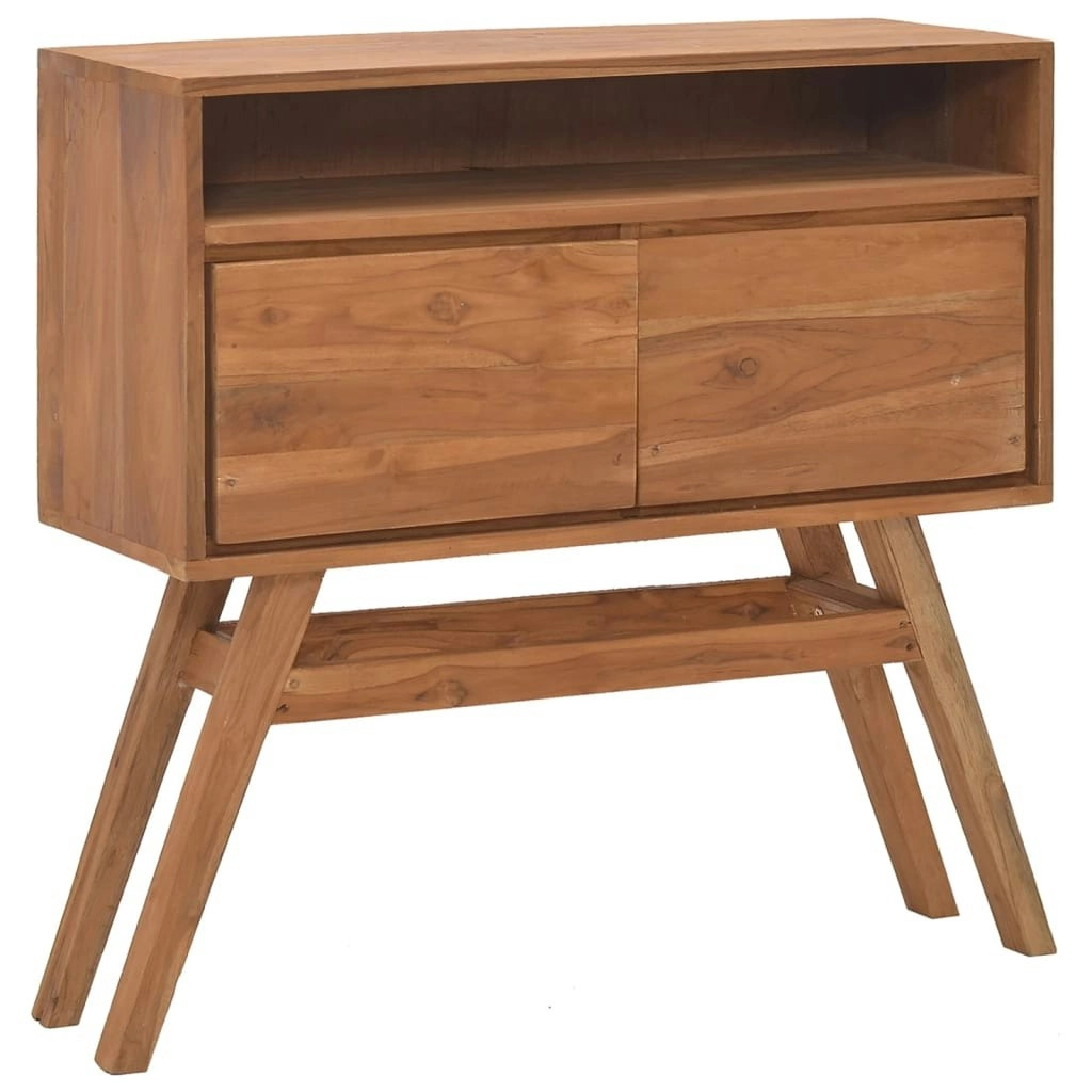 Console Table 80x30x80 cm Solid Teak Wood 326135