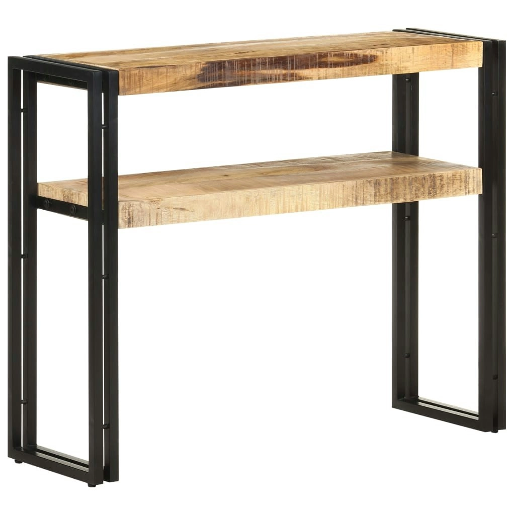 Console Table 90x30x75 cm Rough Mango Wood 321096