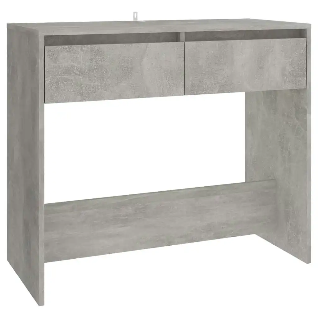 Console Table Concrete Grey 89x41x76.5 cm Engineered Wood 809570