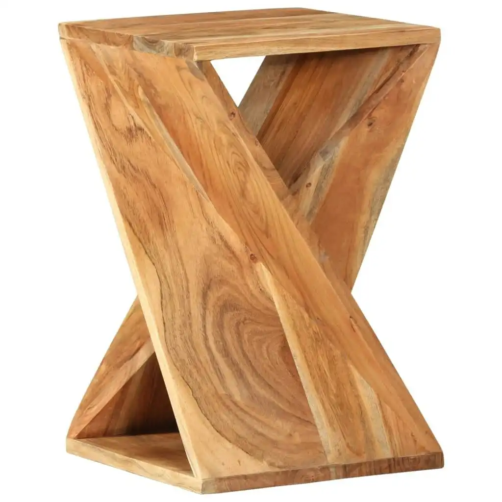 Side Table 35x35x55 cm Solid Wood Acacia 337996