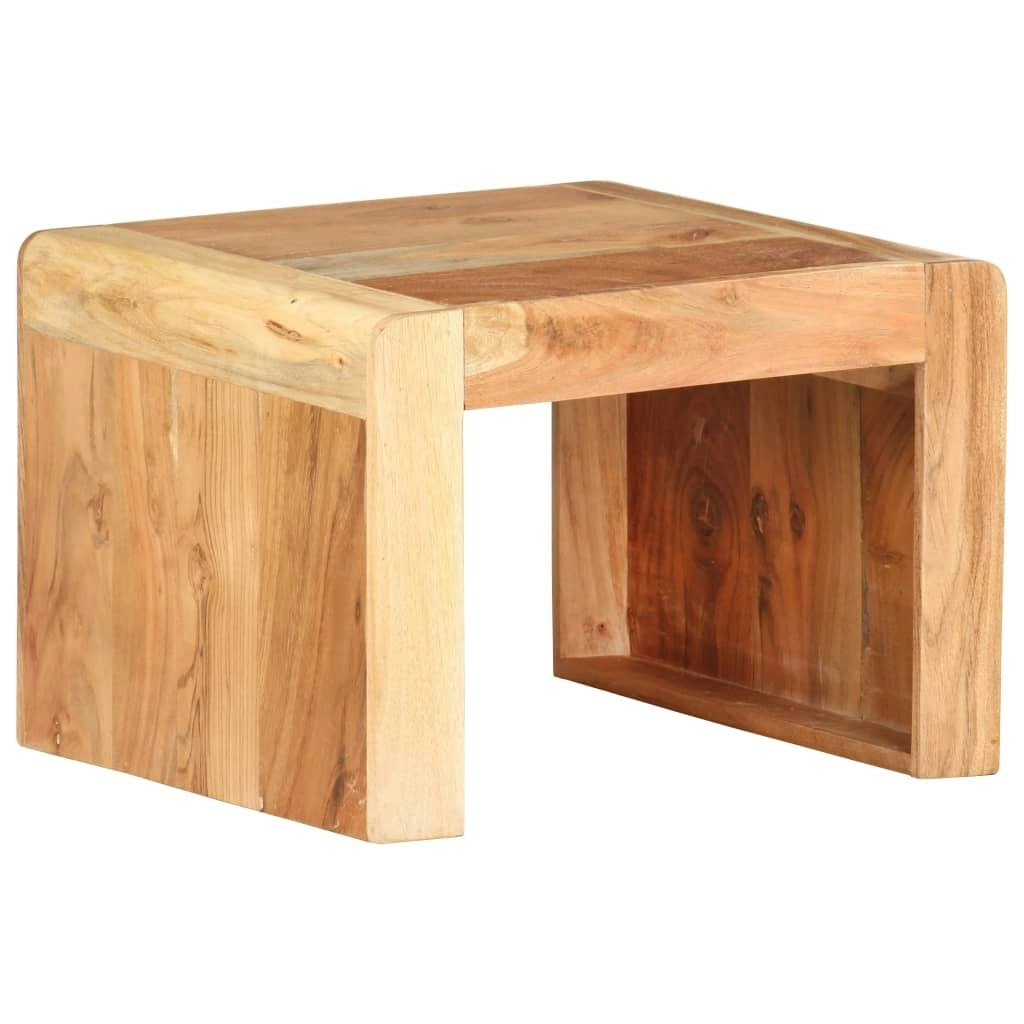 Side Table 43x40x30 cm Solid Acacia Wood 323588