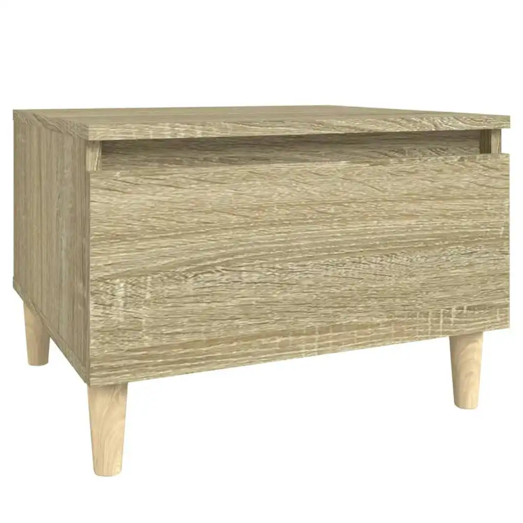 Side Table Sonoma Oak 50x46x35 cm Engineered Wood 819506