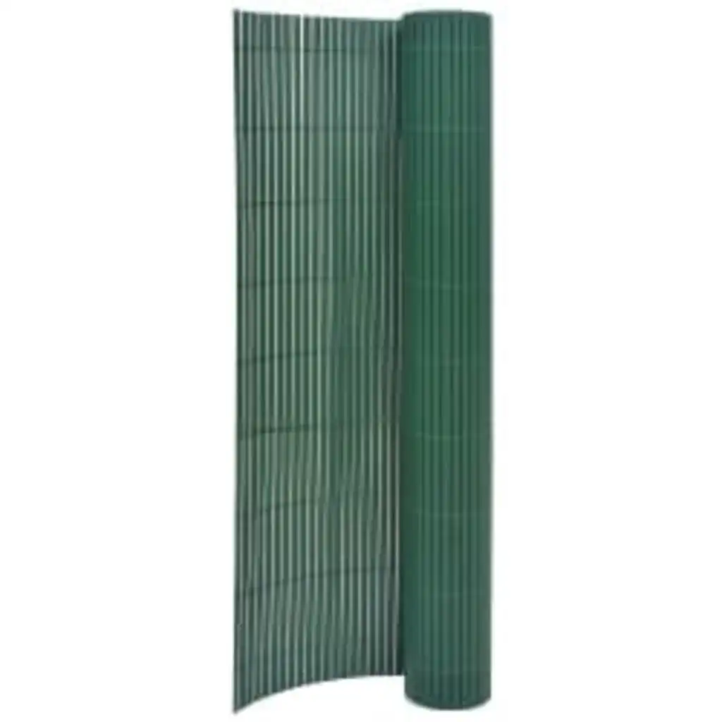 Double-Sided Garden Fence 110x400 cm Green 317157