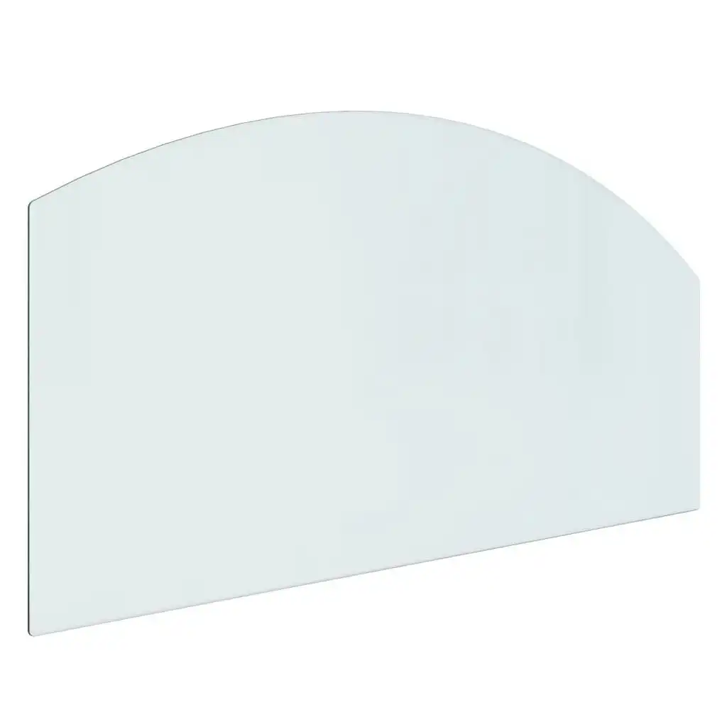 Fireplace Glass Plate 100x50 cm 324147