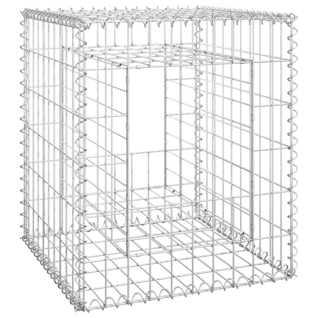 Gabion Basket Post 50x50x60 cm Iron 151266