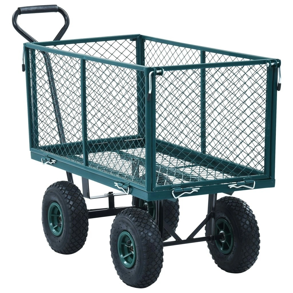 Garden Hand Trolley Green 350 kg 145510