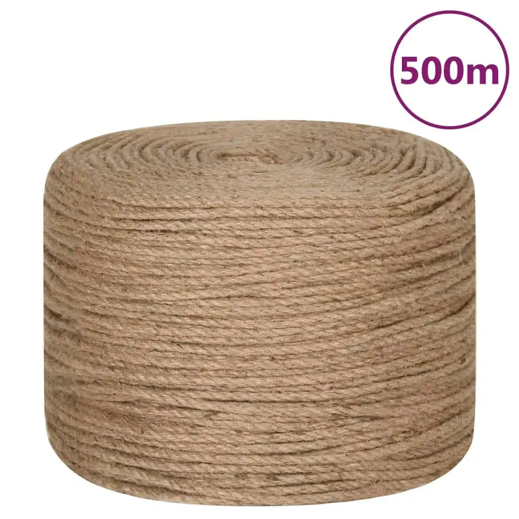 Rope 100% Jute 8 mm 500 m 91272