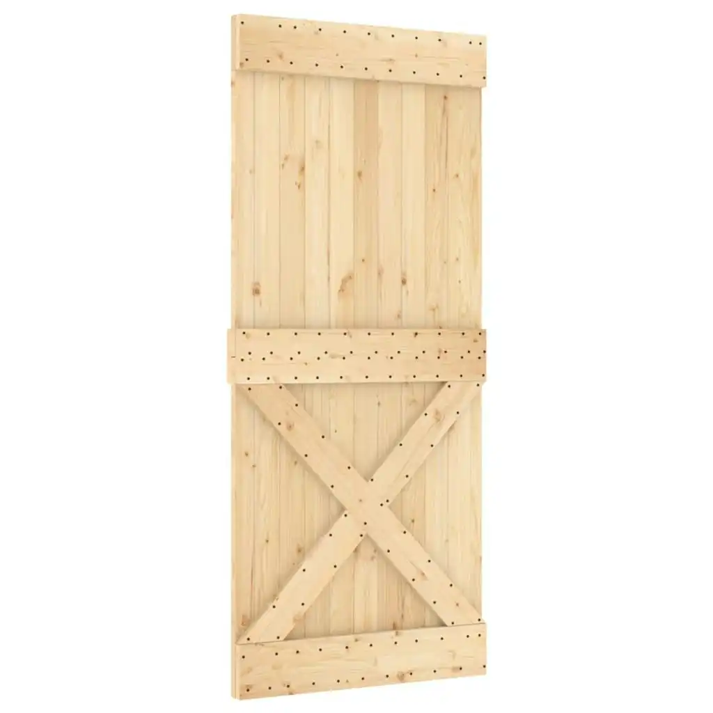 Door NARVIK 90x210 cm Solid Wood Pine 154445