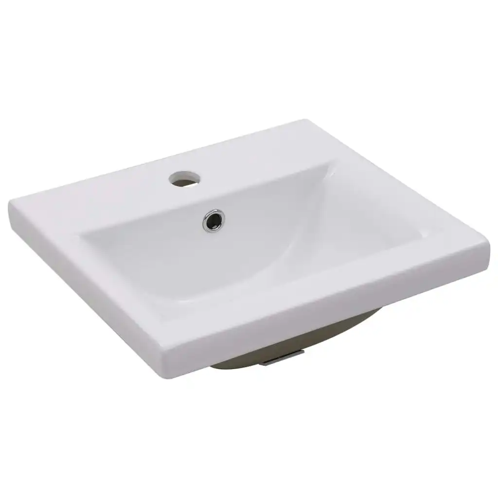 Built-in Basin 42x39x18 cm Ceramic White 145060