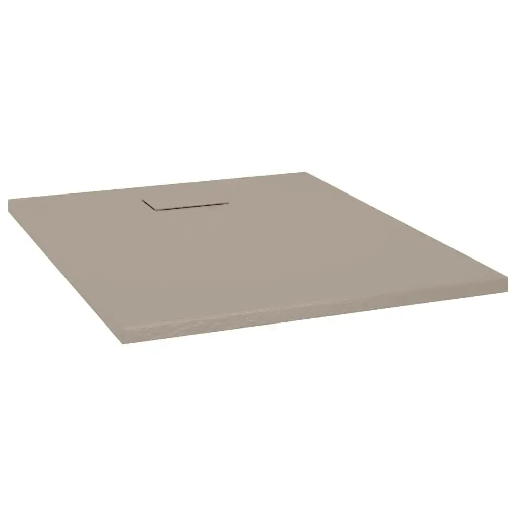 Shower Base Tray SMC Brown 100x80 cm 148927