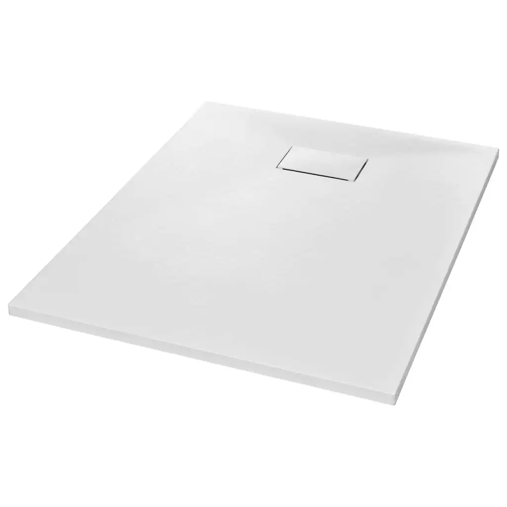 Shower Base Tray SMC White 100x80 cm 144772