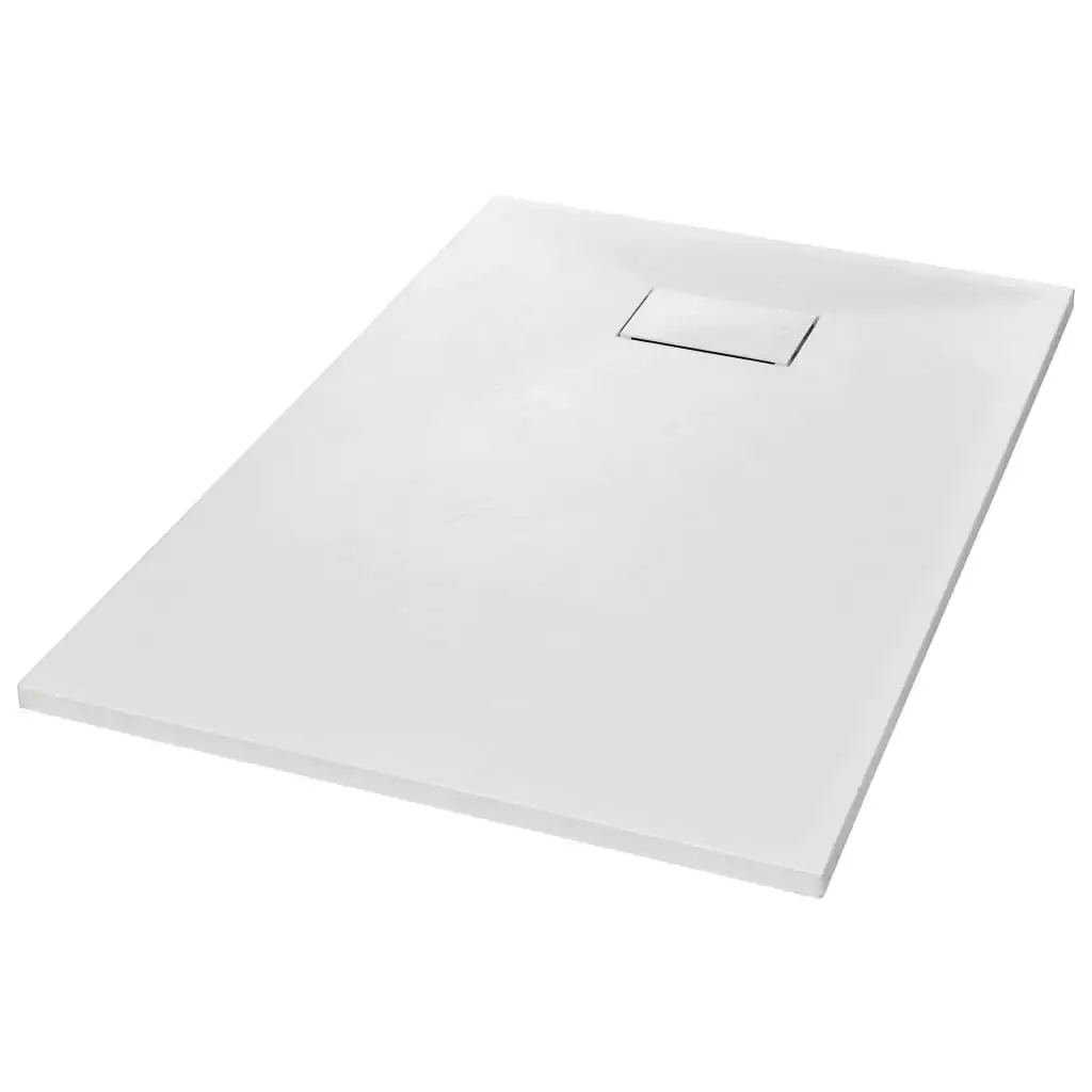 Shower Base Tray SMC White 120x70 cm 144774