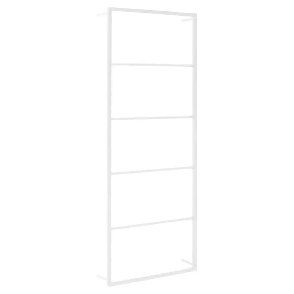 Towel Rack White 45x10x115 cm Steel 336119