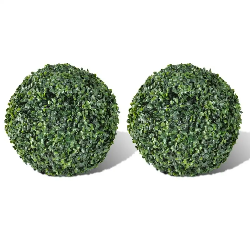 Boxwood Ball Artificial Leaf Topiary Ball 27 cm 2 pcs 40871