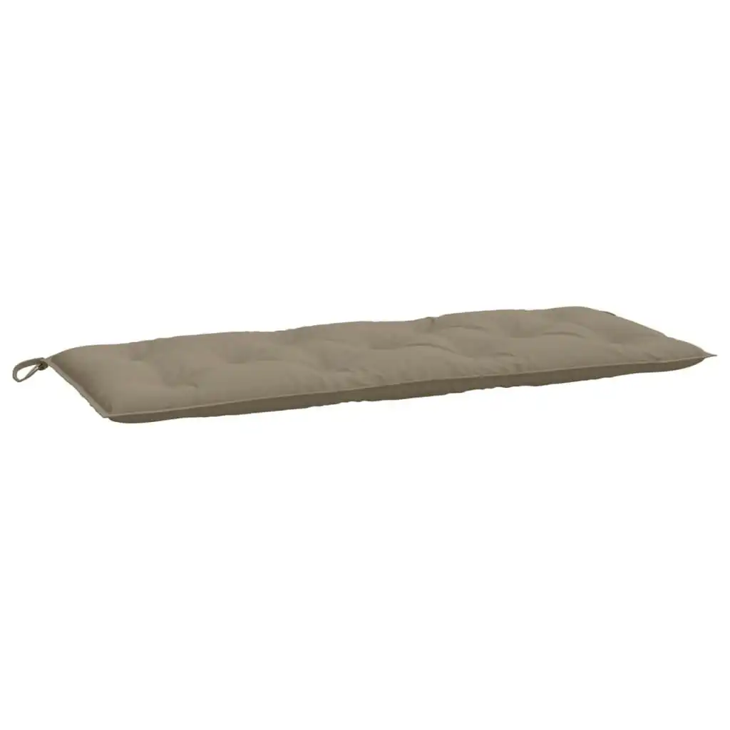 Garden Bench Cushion Taupe 120x50x7 cm Oxford Fabric 361591