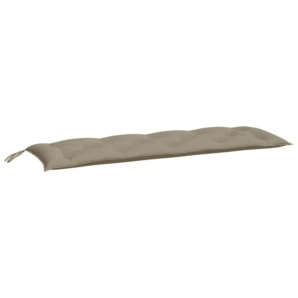 Garden Bench Cushion Taupe 150x50x7 cm Oxford Fabric 361610