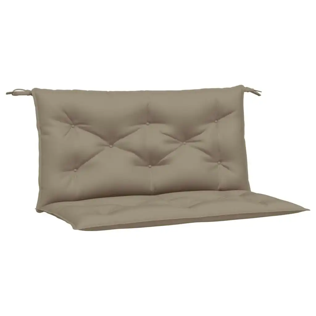 Garden Bench Cushions 2 pcs Taupe 100x50x7 cm Oxford Fabric 361667