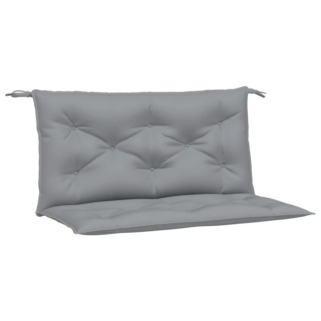 Garden Bench Cushions 2pcs Grey 100x50x7 cm Oxford Fabric 361660