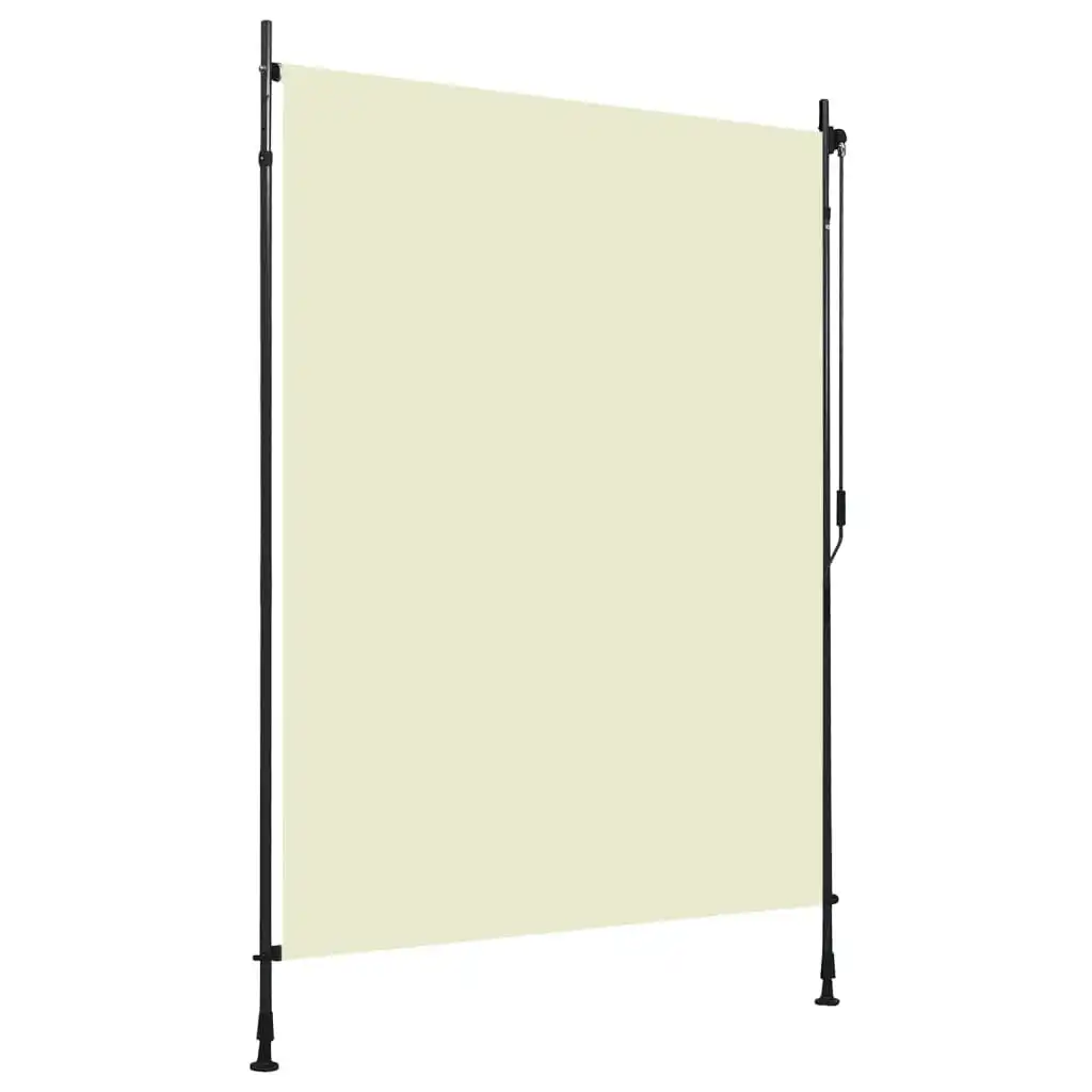 Outdoor Roller Blind 150x270 cm Cream 145941