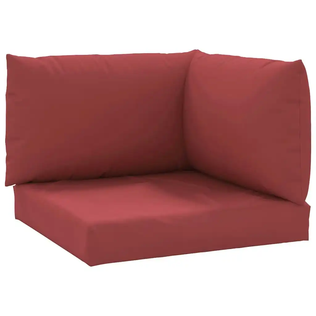 Pallet Cushions 3 pcs Wine Red Oxford Fabric 315073