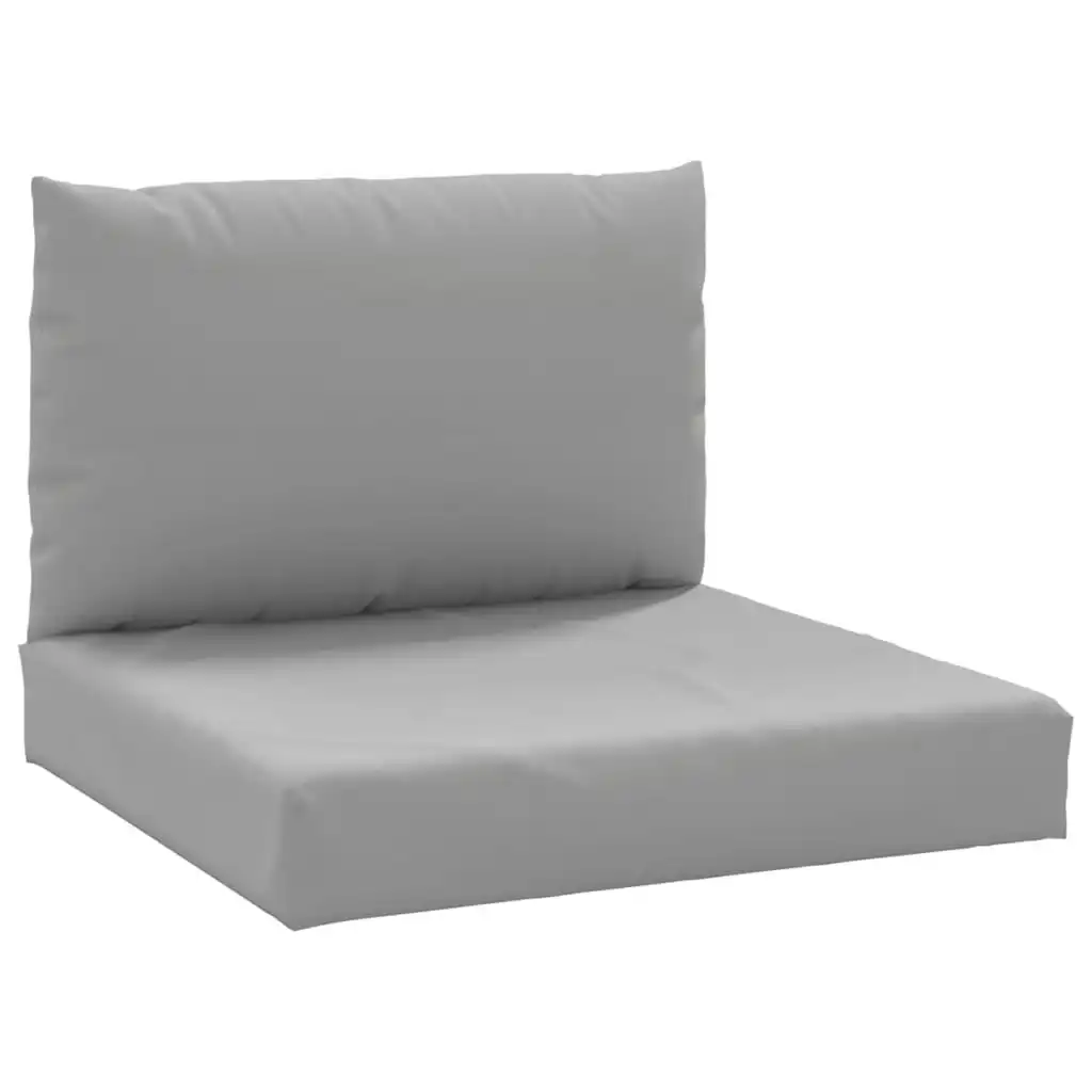 Pallet Cushions 2 pcs Grey Oxford Fabric 315053