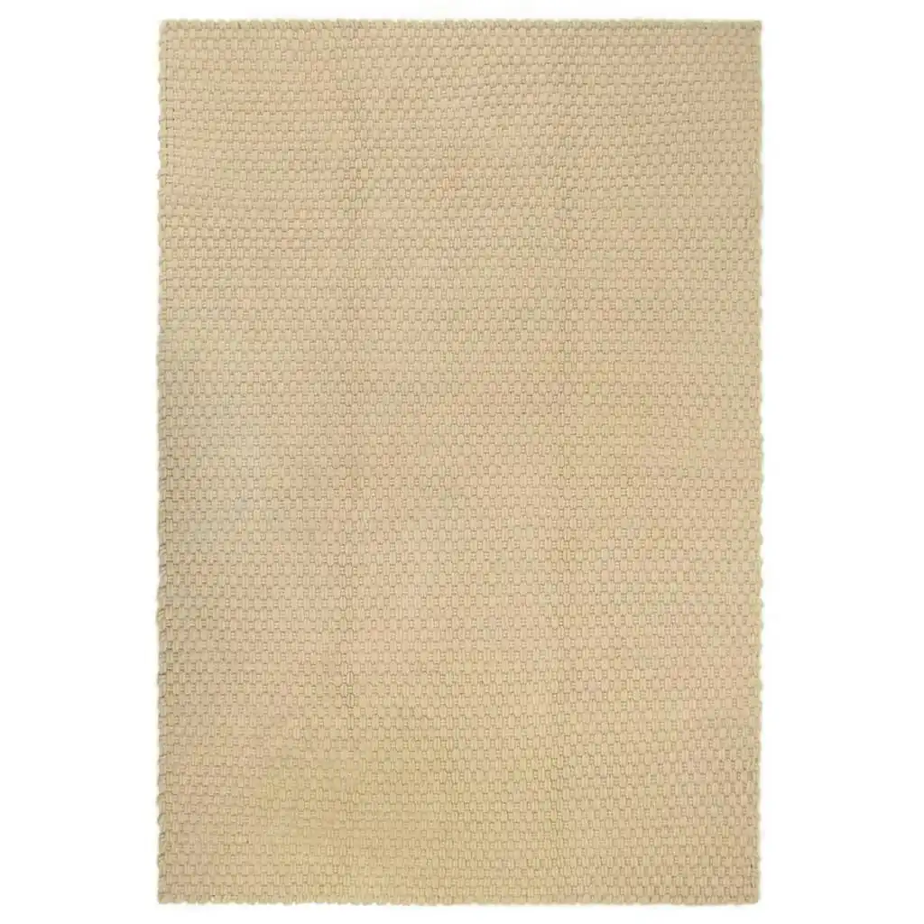 Rug Rectangular Natural 120x180 cm Cotton 345111