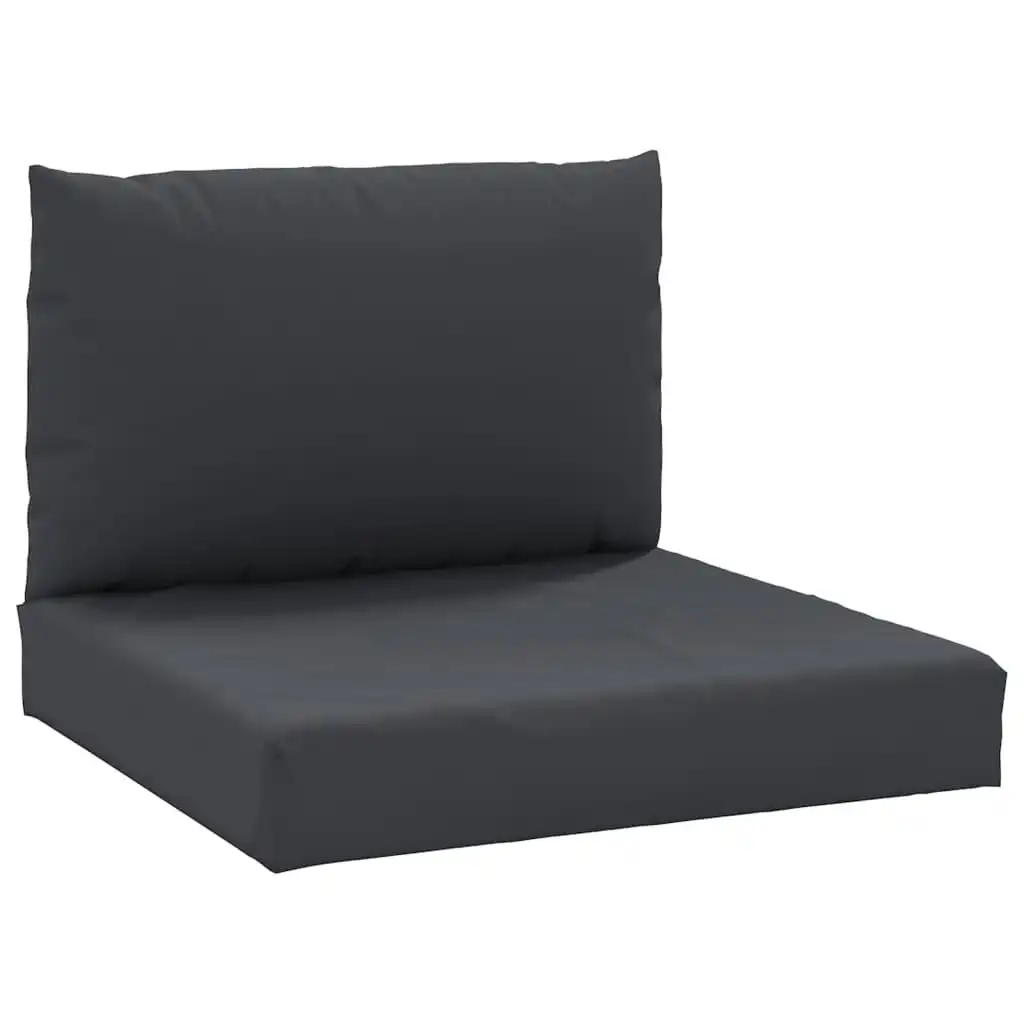 Pallet Cushions 2 pcs Black Oxford Fabric 315059