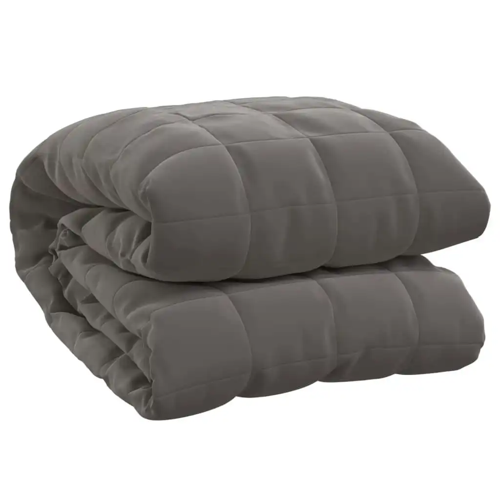 Weighted Blanket Grey 122x183 cm 5 kg Fabric 3154829