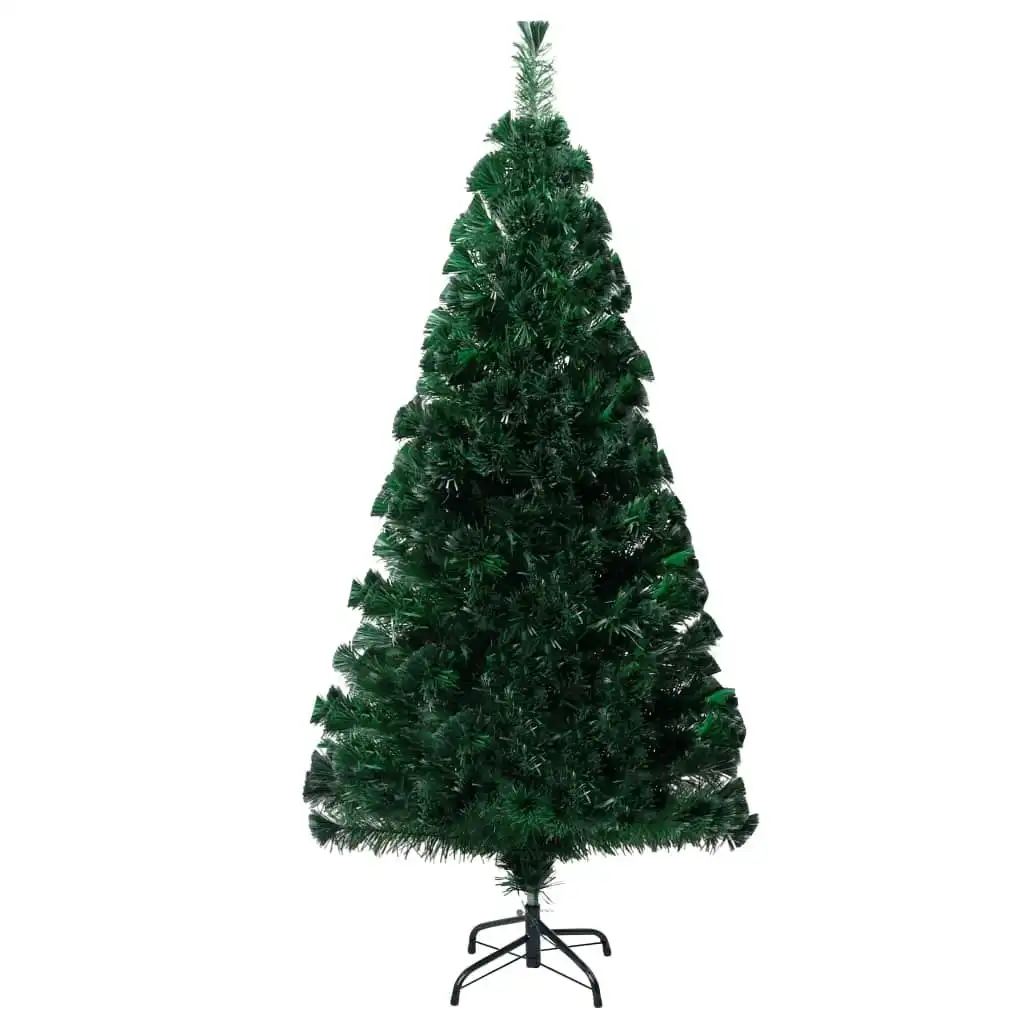 Artificial Christmas Tree with Stand Green 150 cm Fibre Optic 329061