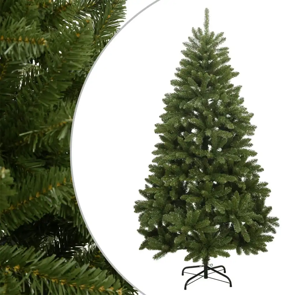 Artificial Hinged Christmas Tree with Stand Green 210 cm 357780