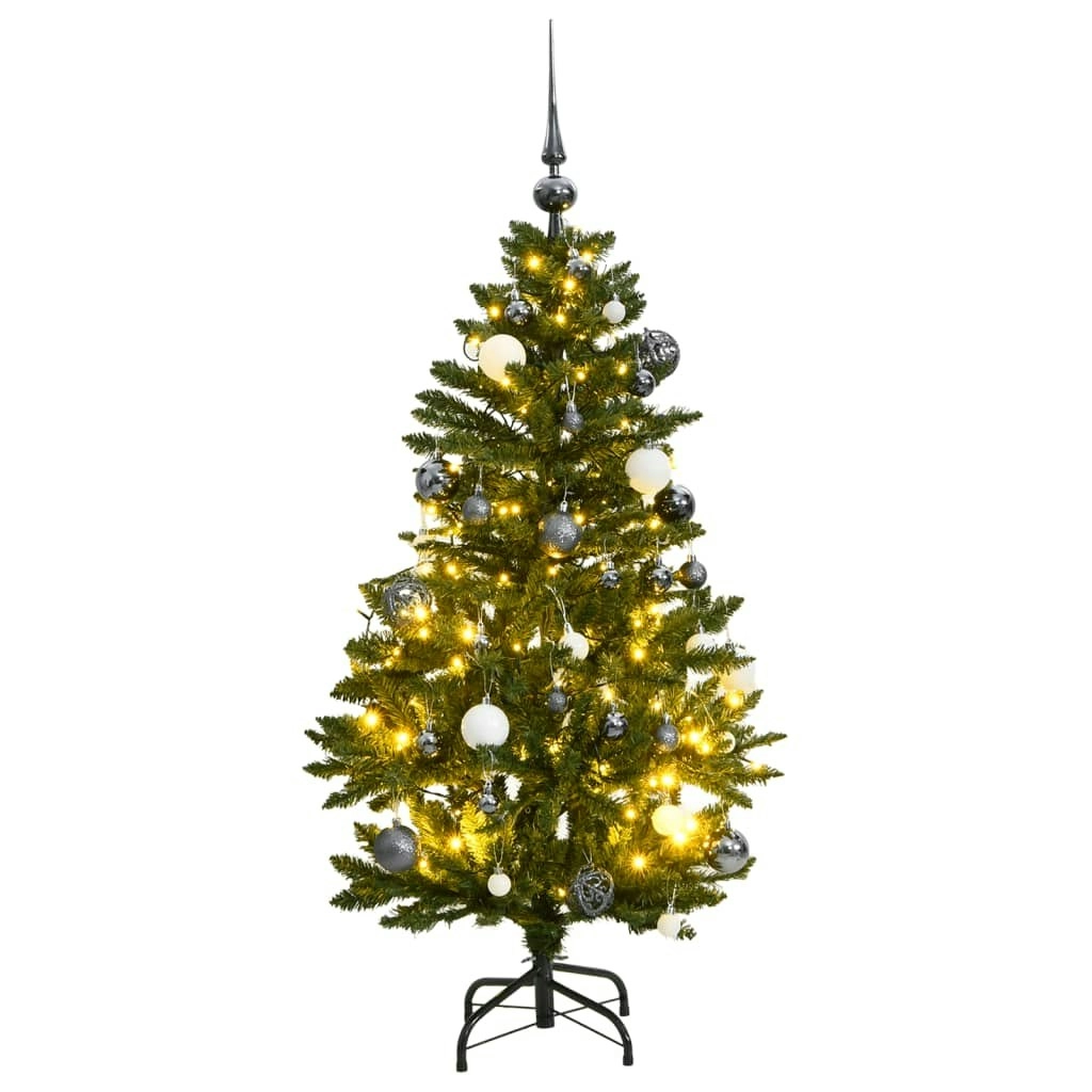 Artificial Hinged Christmas Tree with 150 LEDs & Ball Set 150 cm 3210102