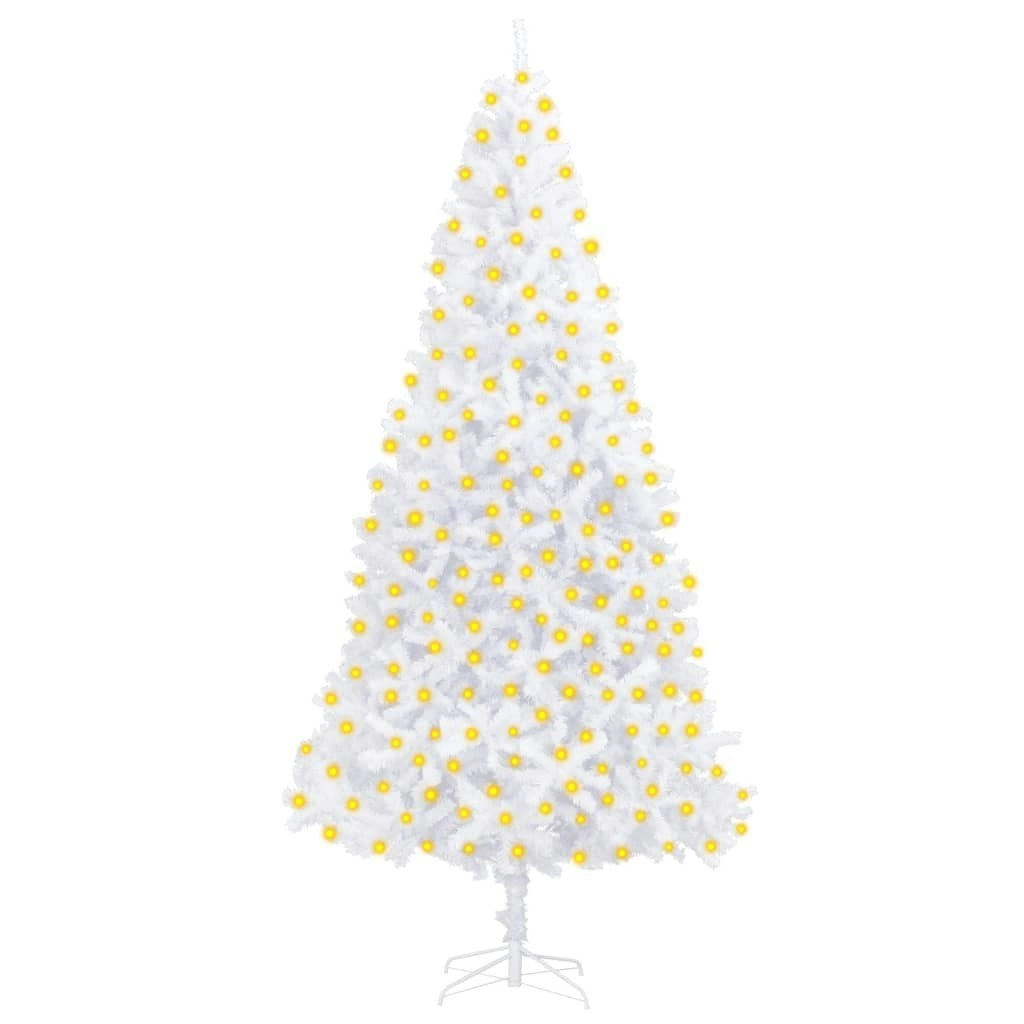 Artificial Pre-lit Christmas Tree 300 cm White 3077736