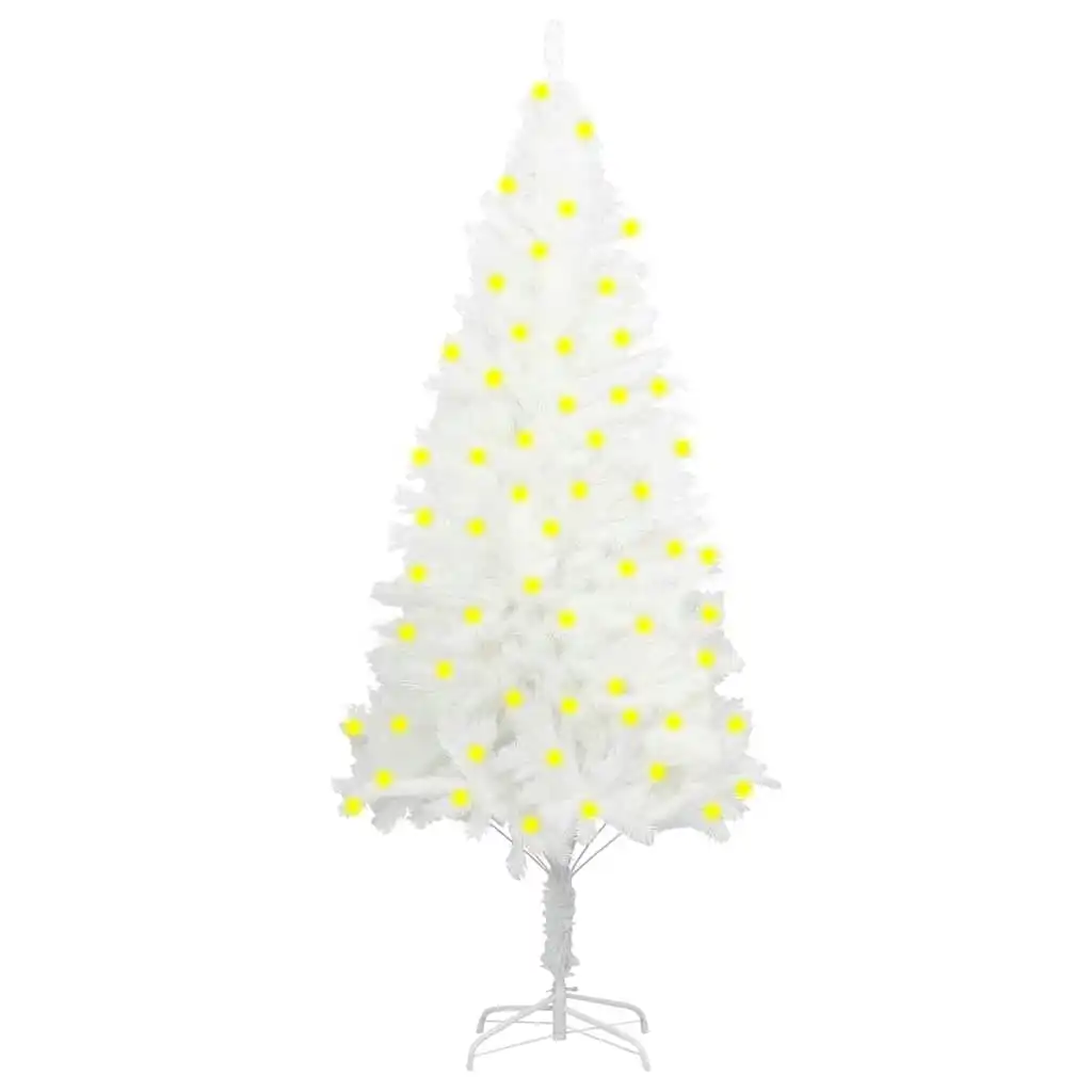 Artificial Pre-lit Christmas Tree White 120 cm 3077460