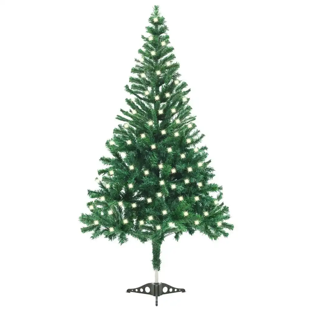 Artificial Pre-lit Christmas Tree with Stand 120 cm 230 Branches 3077401