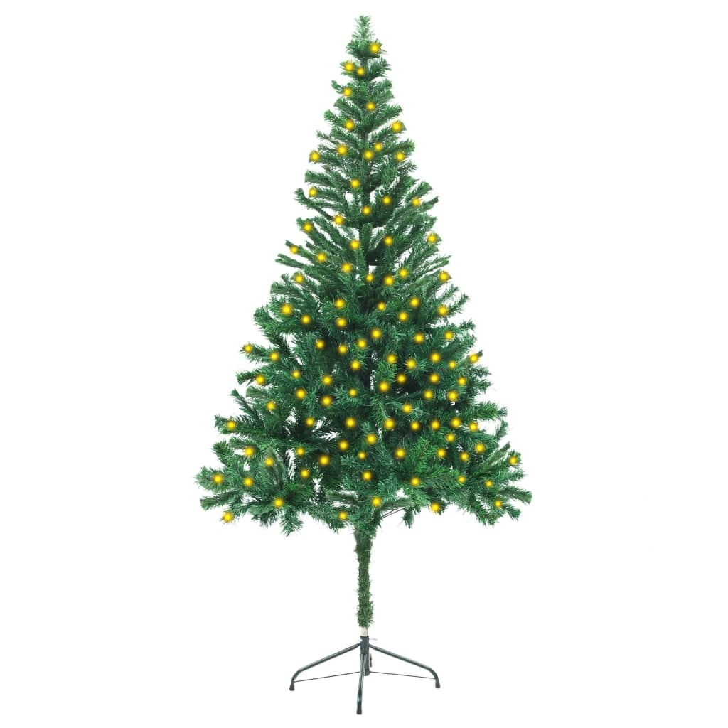 Artificial Pre-lit Christmas Tree with Stand 180 cm 564 Branches 3077403