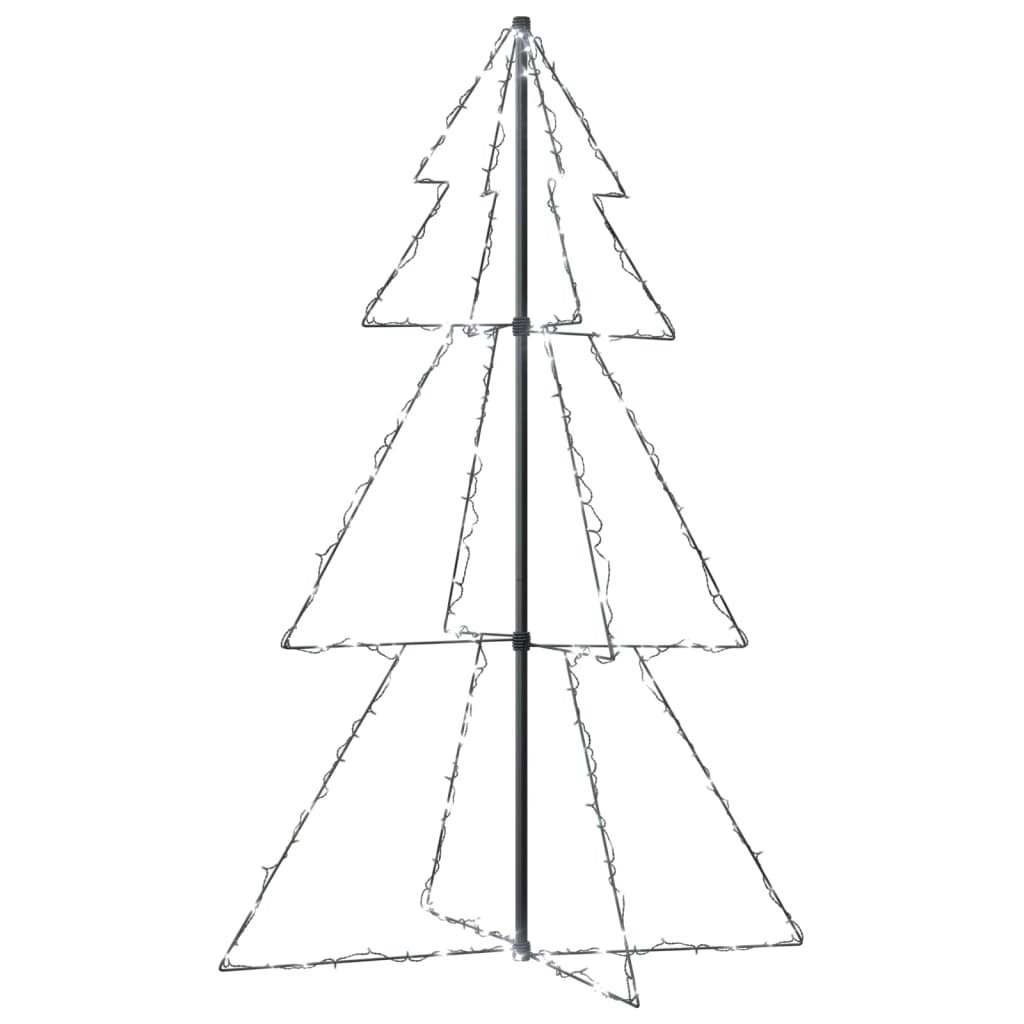 Christmas Cone Tree 200 LEDs Indoor and Outdoor 98x150 cm 328574