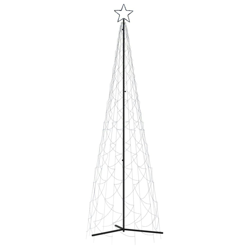 Christmas Cone Tree Blue 500 LEDs 100x300 cm 343709